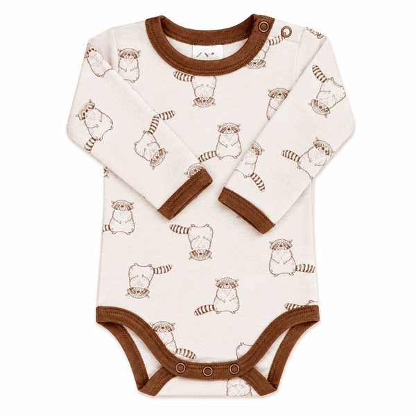 Hovedbilde  Rondane | Body | Langermet | Ull | Beige Raccoon