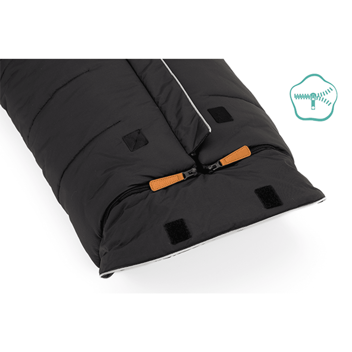 Fillikid | VInterpose Nanga lammeskinn | Black