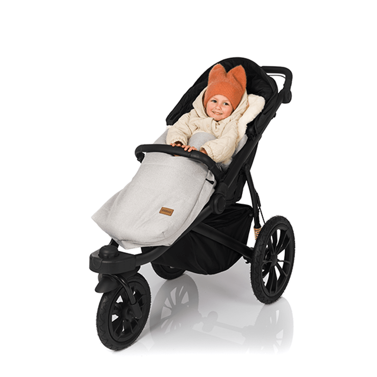 Fillikid | Bernina Lammeskinnpose | Champagne