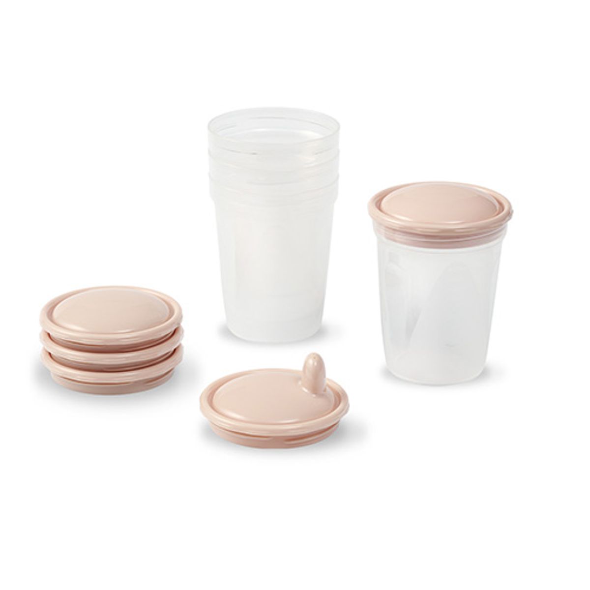 Babyono | Oppbevaringsbegre til morsmelk og barnemat | 4 x 200 ml
